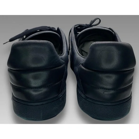 LOUIS VUITTON Damier Cobalt Frontrow Sneakers MS 1116 Size 8 Navy Blue Great - Picture 3 of 7